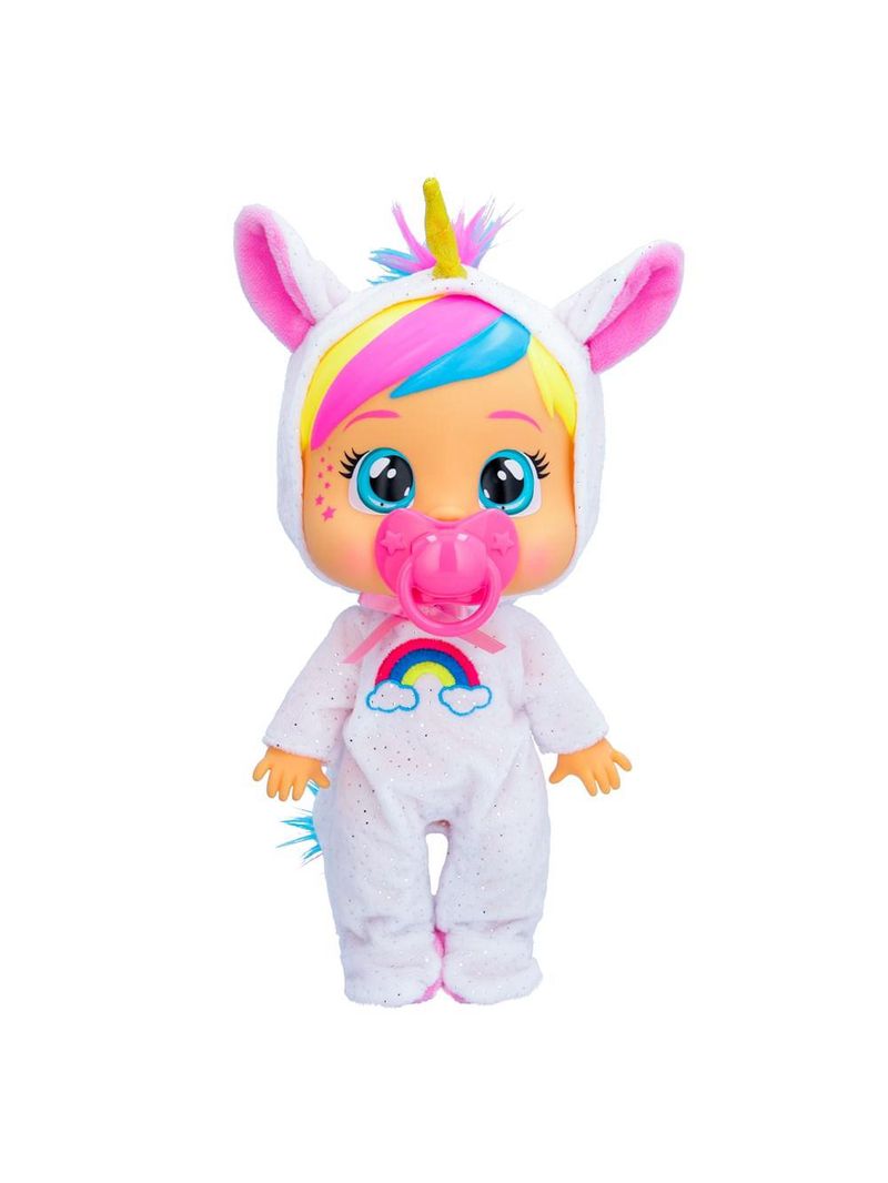 Boneca cry babies com acessórios e roupinha multikids - br2394