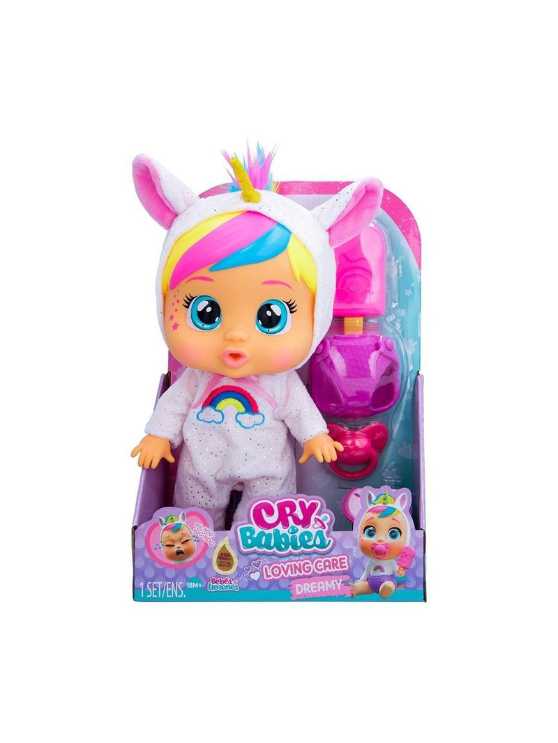 Boneca cry babies com acessórios e roupinha multikids - br2394