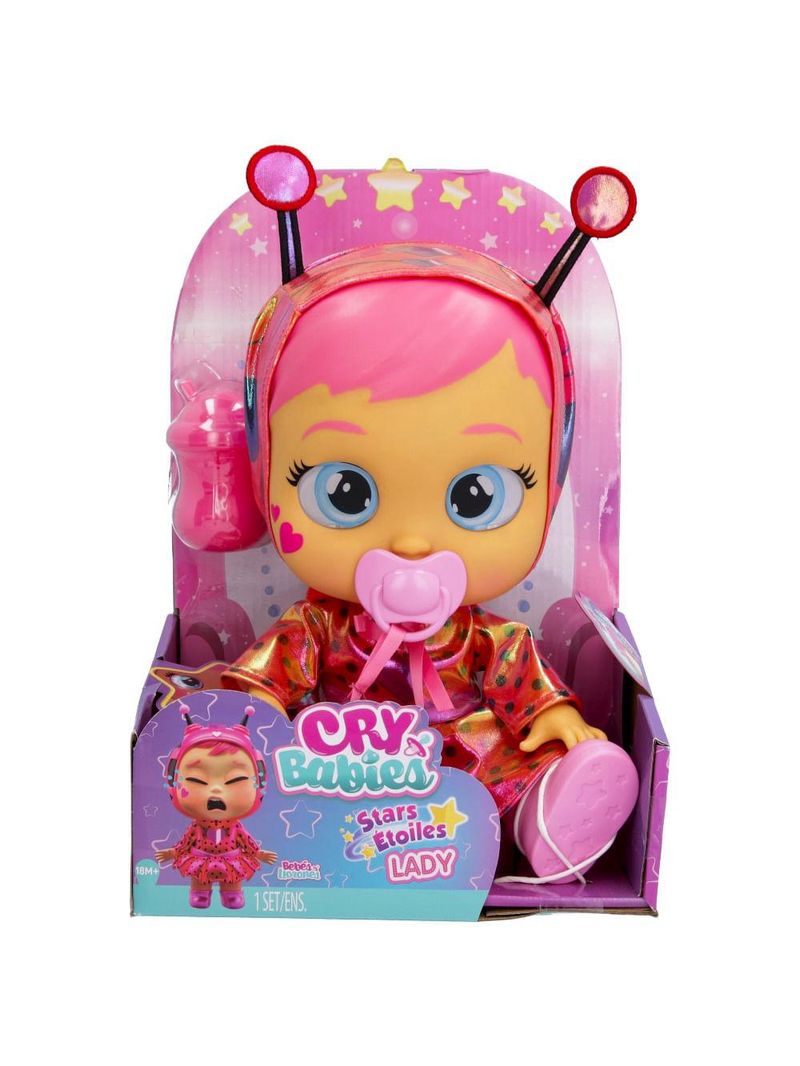 Boneca cry babies stars lady multikids com olhos que brilham - br2237