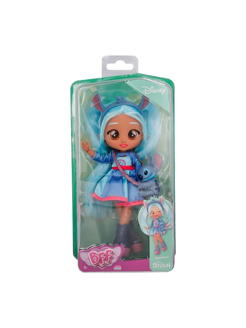 Boneca bff stitch articulada com acessórios multikids - br2392