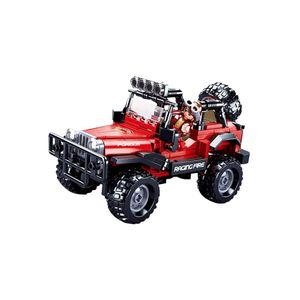 Blocos de montar jeep 253 pcs cubic multikids - br2284