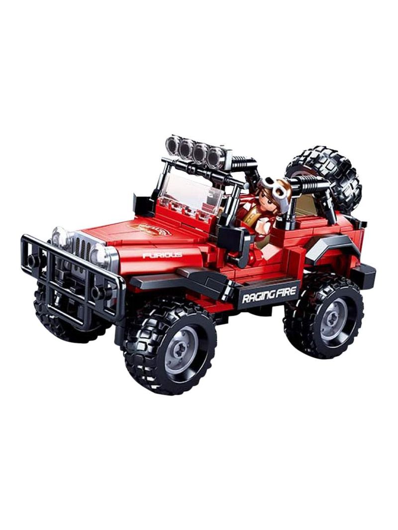 Blocos de montar jeep 253 pcs cubic multikids - br2284