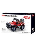 Blocos de montar jeep 253 pcs cubic multikids - br2284