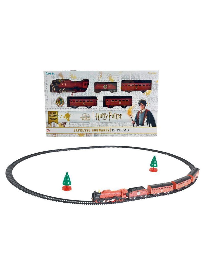 Ferrovia mágica harry potter expresso hogwarts - 19 peças