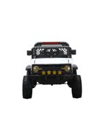 Jipe Elétrico Infantil Bang Toys N6 Com Controle Remoto Branco 12v