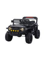 Jipe Elétrico Infantil Bang Toys N6 Com Controle Remoto Preto 12v