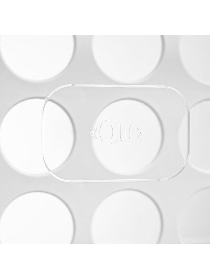 Organizador de ovos com tampa clear 15 cm x 30 cm   home style