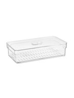 Organizador com tampa clear 2,8 l   home style