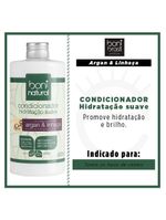 Boni natural argan e linhaça - condicionador