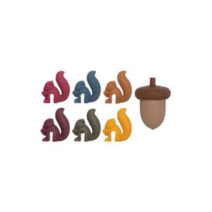 Jogo de marcador de taça home style esquilos