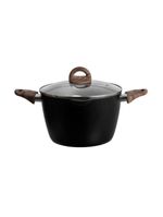 Jogo de panelas jungle black 4 pecas   home style by tognana