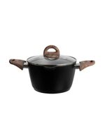 Jogo de panelas jungle black 4 pecas   home style by tognana