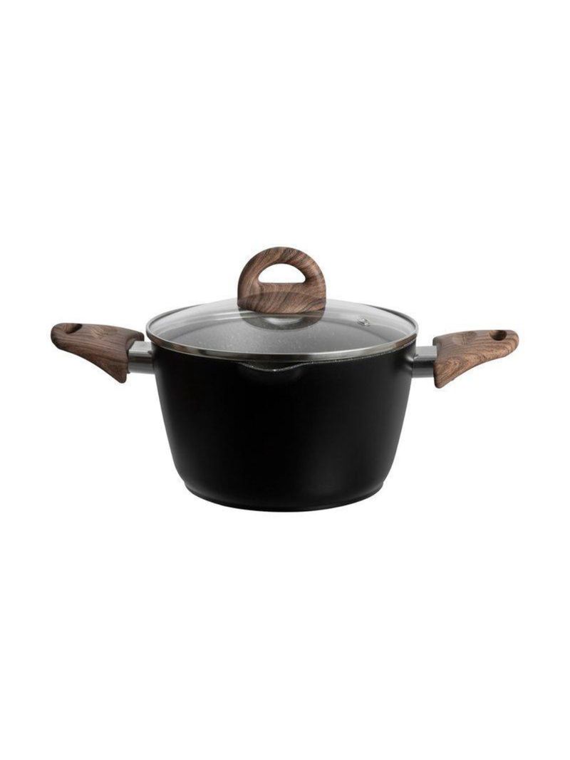 Jogo de panelas jungle black 4 pecas   home style by tognana