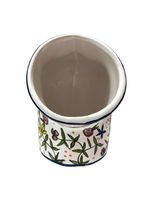 Saleiro boca m  tema acoriano ceramica pintada a mao gourmet