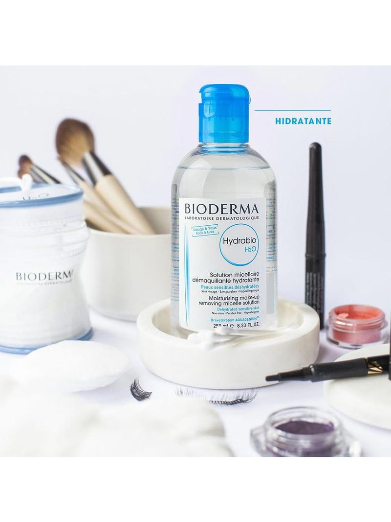 Água micelar fortalecedora & hidratante bioderma hydrabio h2o