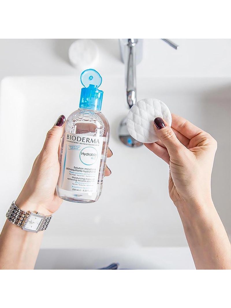 Água micelar fortalecedora & hidratante bioderma hydrabio h2o