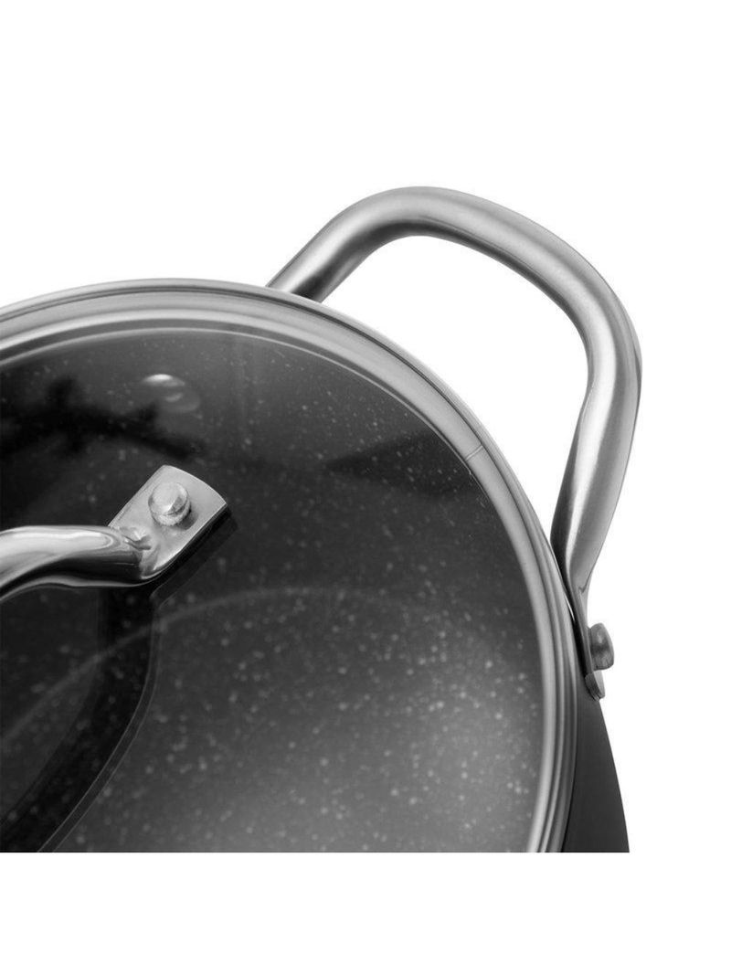 Jg panelas steel marble 4pcs mde home style by tognana