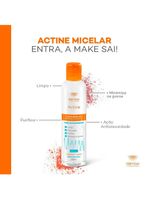 Água micelar actine - Água micelar dermatológica
