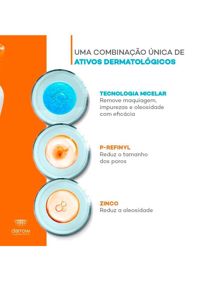 Água micelar actine - Água micelar dermatológica