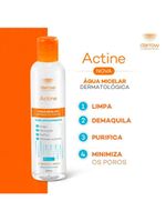 Água micelar actine - Água micelar dermatológica