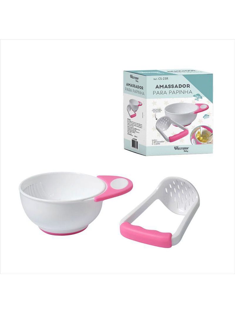 Amassador papinha rosa western