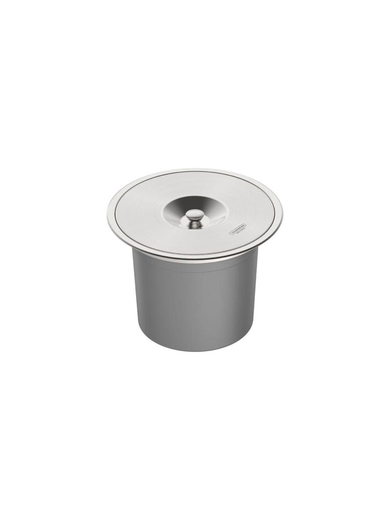 Lixeira inox de embutir clean 8 l tramontina