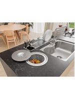 Lixeira inox de embutir clean 8 l tramontina