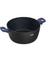 Panela polishop ichef home family size shark series azul 28cm