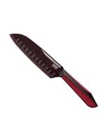 Conjunto de 6 facas polishop ichef special cut vermelha