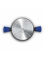 Panela polishop ichef home family size shark series azul 28cm