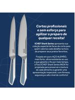 Conjunto de facas ichef polishop - professional pro - shark series