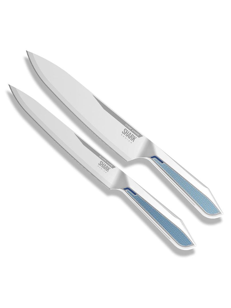 Conjunto de facas ichef polishop - professional pro - shark series