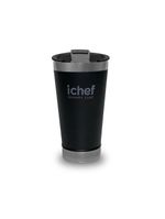 Copo térmico polishop ichef com tampa smart cup 600 ml