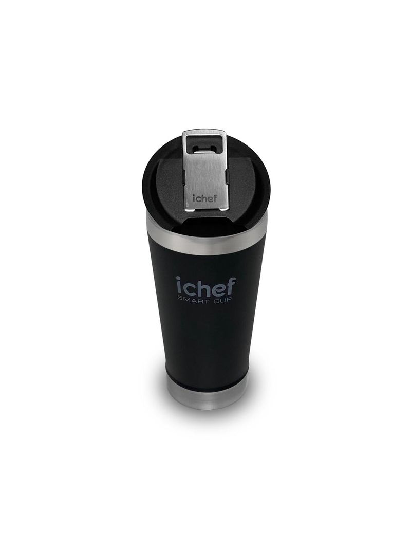 Copo térmico polishop ichef com tampa smart cup 600 ml