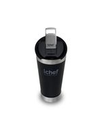 Copo térmico polishop ichef com tampa smart cup 600 ml