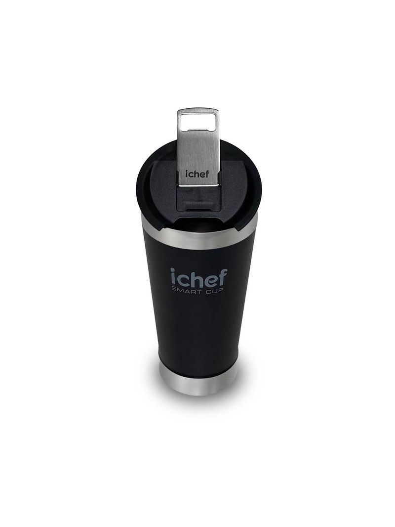 Copo térmico polishop ichef com tampa smart cup 600 ml