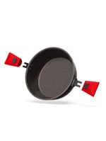 Panela polishop ichef ultra family size shark series vermelha 24cm