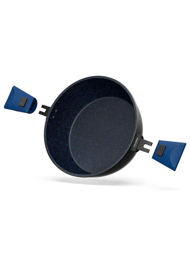 Panela polishop ichef ultra family size shark series azul 24cm