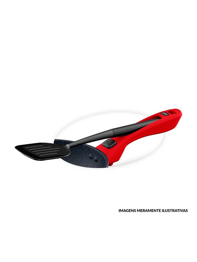 Panela polishop ichef ultra sauce shark series vermelha 16cm