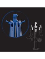 Suporte para utensílios de silicone ichef polishop - blue