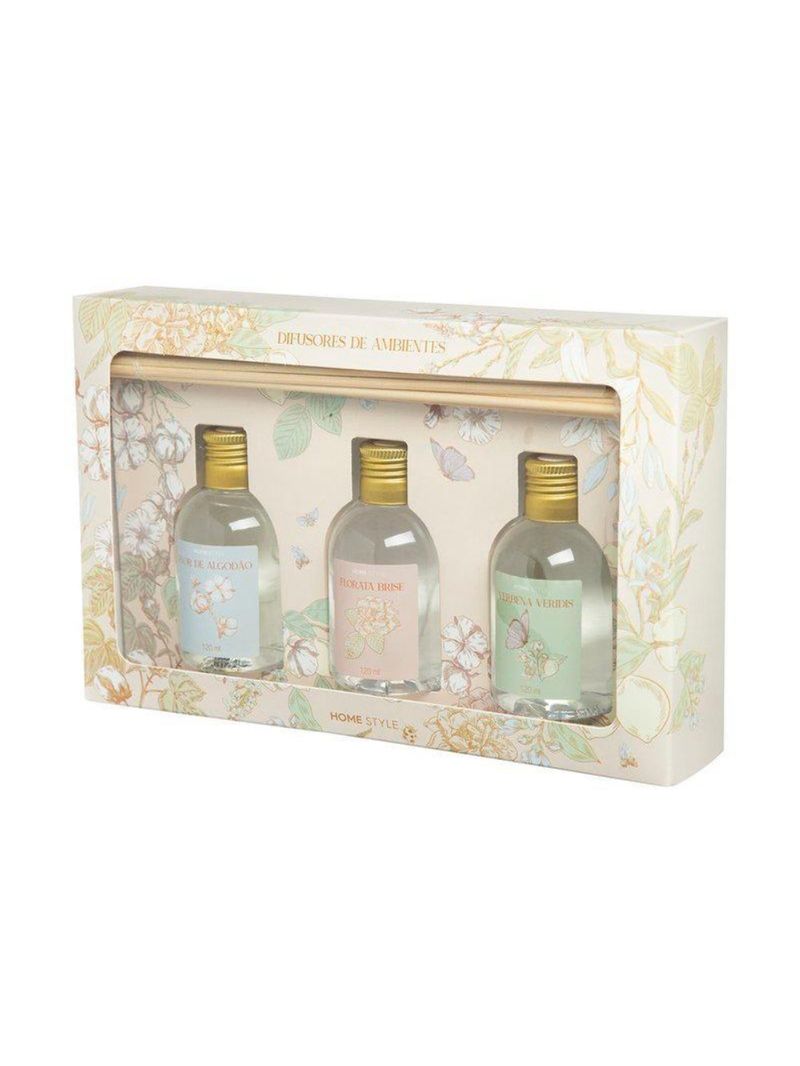 Kit difusores flora 3pcs 120 ml neu home style