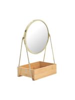 Espelho bambu glam cas home style