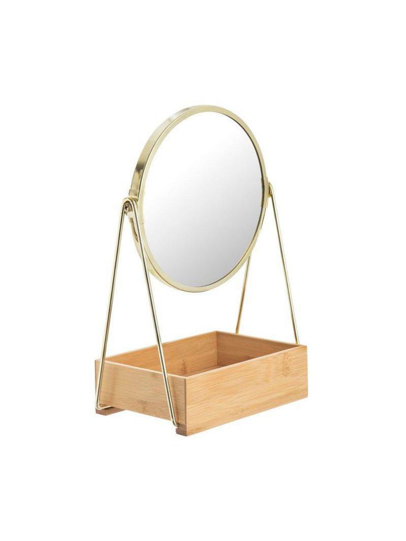 Espelho bambu glam cas home style