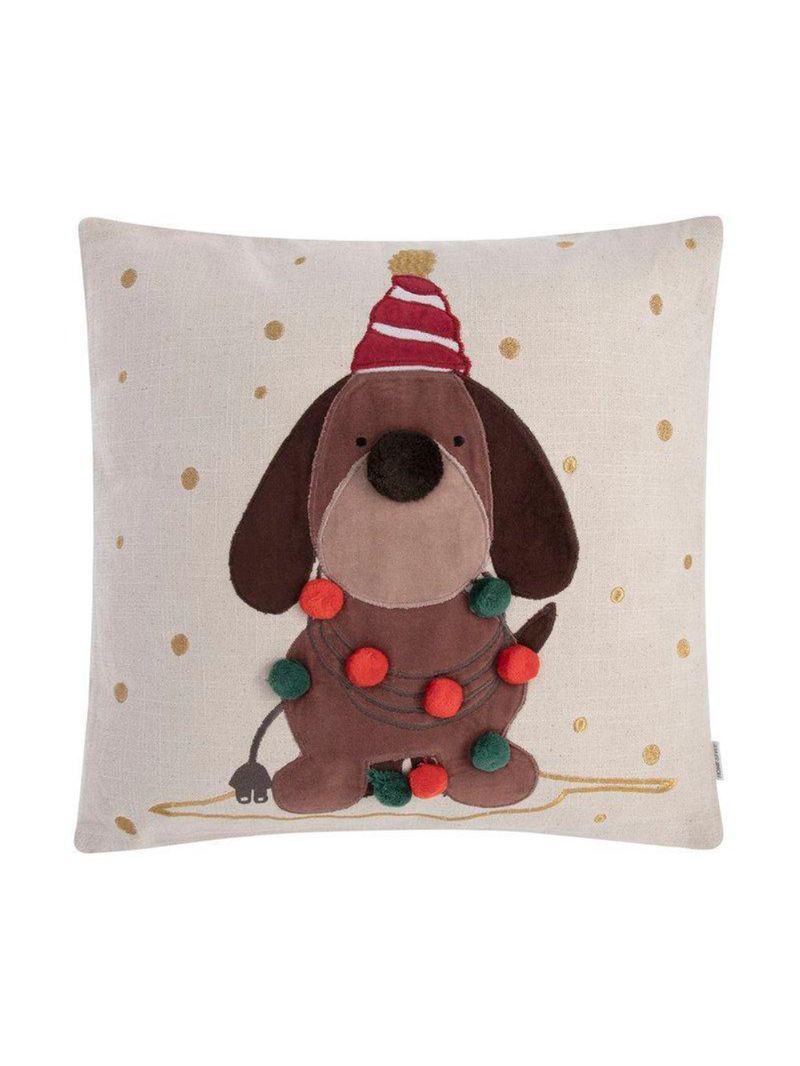 Almofada holiday puppy 45 x 45 cm home style