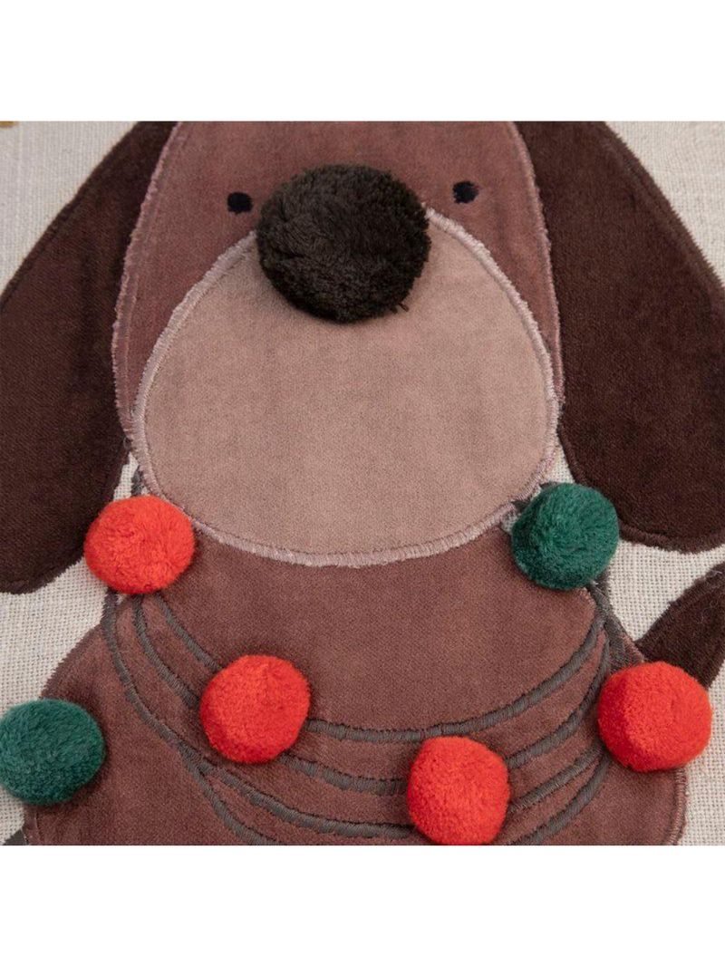 Almofada holiday puppy 45 x 45 cm home style