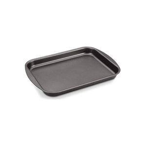 Assadeira rasa alumínio 28cm silicone  grafite tramontina