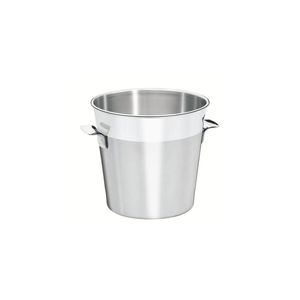 Balde para garrafas tramontina cosmos inox fosco borda em brilho 20 cm 5,2 l