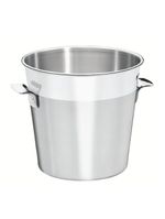 Balde para garrafas tramontina cosmos inox fosco borda em brilho 20 cm 5,2 l