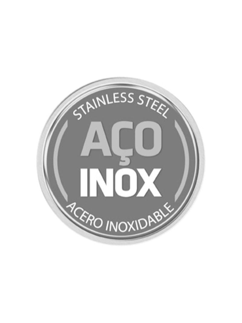 Balde para garrafas tramontina cosmos inox fosco borda em brilho 20 cm 5,2 l