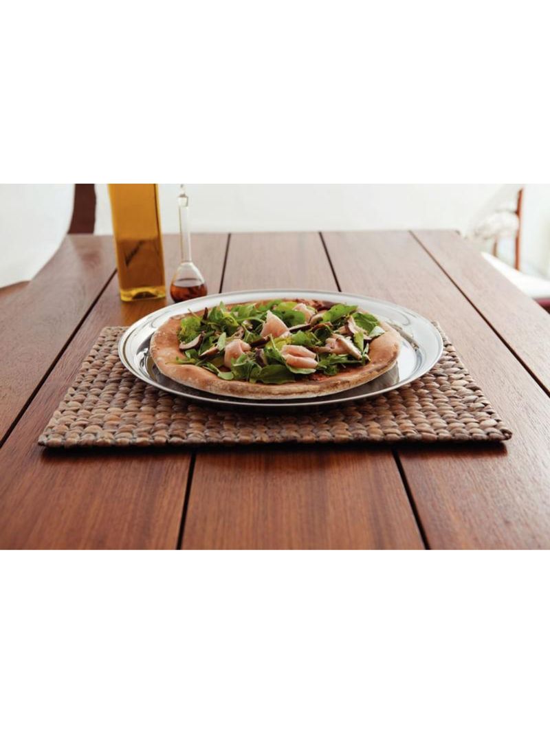 Bandeja redonda inox service 30cm tramontina